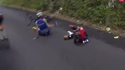 Bardzo grożny upadek P0RTE.