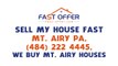 Sell My House Fast Mt. Airy PA, (484) 222-4445, We Buy Mt. Airy Houses
