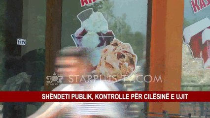 SHËNDETI PUBLIK, KONTROLLE PËR CILËSINË E UJIT