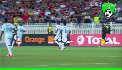 U.S.M Alger 1:0 Caps United Football Club || 1  هدف