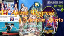 El anime Regreso a Canal 7, 22 y 5 de Televisión Abierta