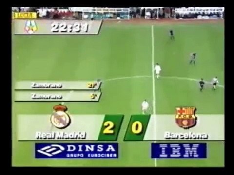 Real Madrid 5-0 Barcelona Goals and Highlights Jornada 16 La Liga 07-01-1995