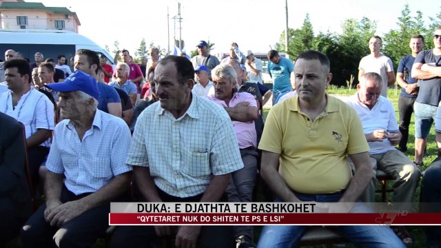Agron Duka: E djathta të bashkohet - News, Lajme - Vizion Plus
