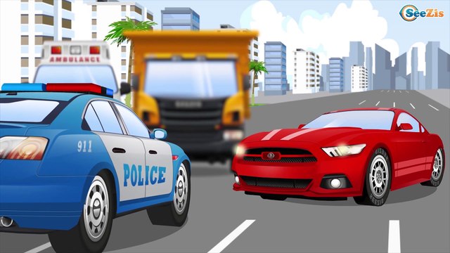 Мультик про Полицейские машины Пожарные машины Все Серии Подряд Видео 2017 на русском