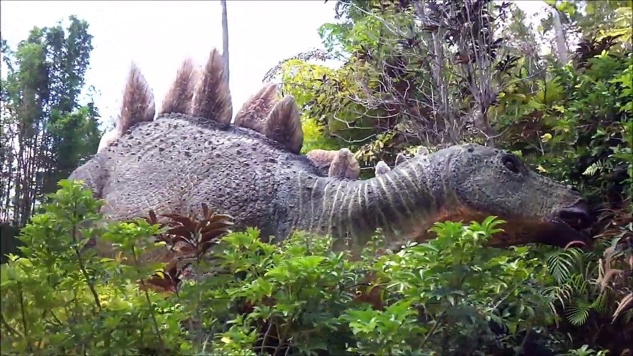 Jurassic Park The Ride River Adventures Front Seat (HD POV) Universal Studios Hollywood