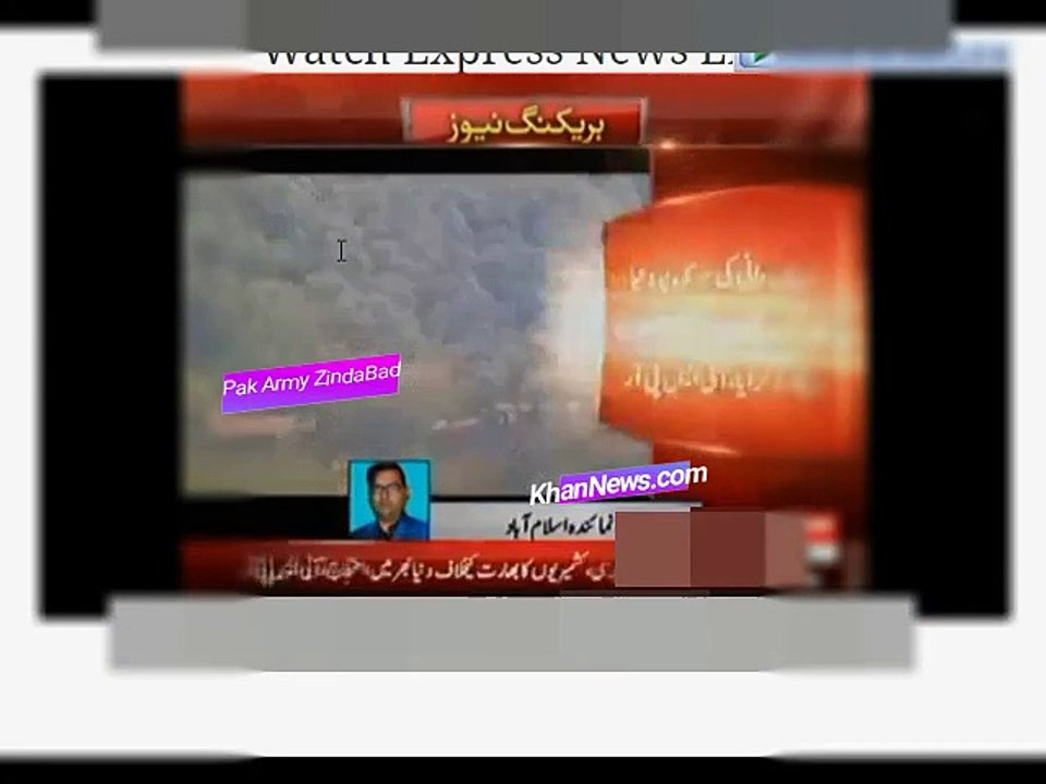 Indian army Firing on Pakistanis check Post