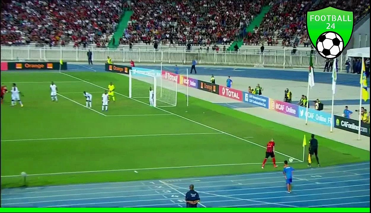 U.S.M Alger 4:1 Caps United Football Club || اهداف المباراة