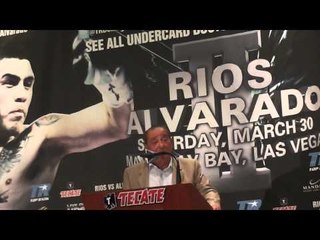 bob arum post rios vs alvarado 2 EsNews Boxing