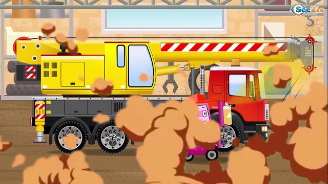 Tractores infantiles - Tractors for kids - Caricaturas de coches - Carritos para niños