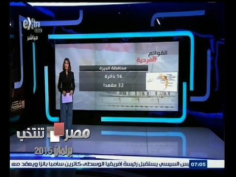 #مصر_تنتخب | شاهد… ‫توزيع الدوائر الفردية على مستوى محافظات مصر للبرلمان القادم‬