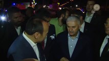 Başbakan Yıldırım, Kırıkkale Dönüşü Dinlenme Tesislerinde Vatandaşlarla Biraraya Geldi