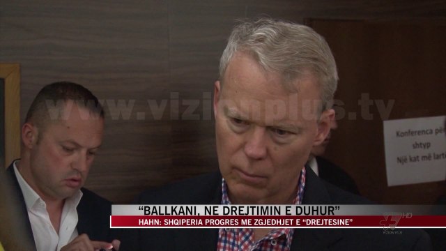Hahn: Shqipëria progres me zgjedhjet e “drejtësinë” - News, Lajme - Vizion Plus
