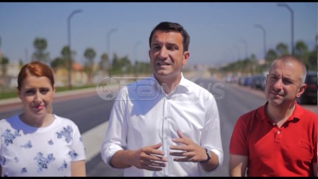 Ora News - Punimet e fundit të segmentit të parë të bulevardit të ri, Tiranë