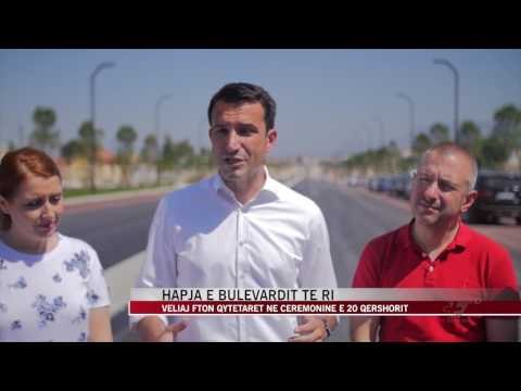 Veliaj fton qytetaret në ceremoninë e hapjes së bulevardit të ri - News, Lajme - Vizion Plus