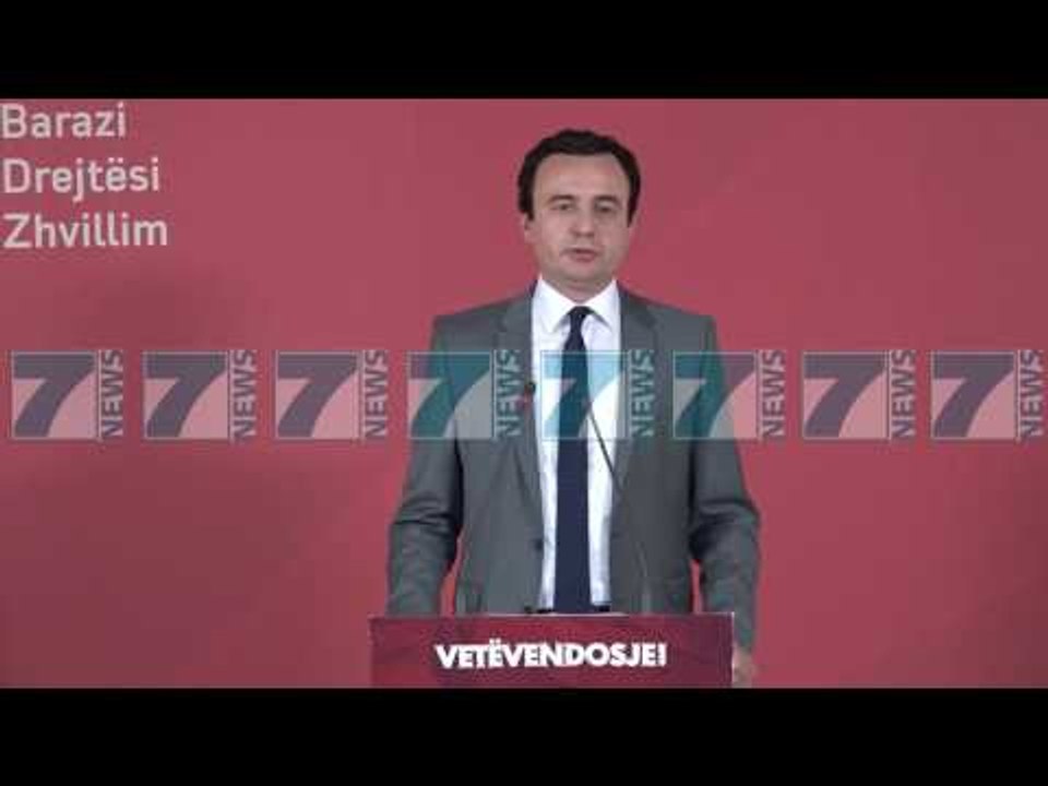 KREU I “VETEVENDOSJES” KURTI FTON LDK PER FORMIMIN E QEVERISE SE RE - News, Lajme - Kanali 10