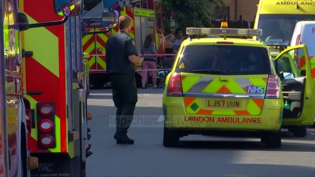 Londër, zjarr në një godinë 27-katëshe - Top Channel Albania - News - Lajme