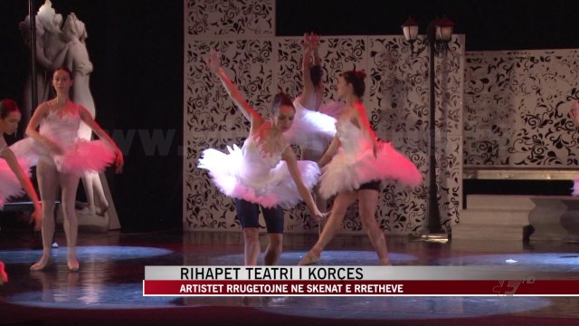 Rihapet Teatri i Korçës, artistet rrugëtojnë në skenat e rretheve - News, Lajme - Vizion Plus
