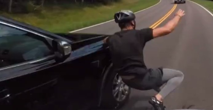 Dramatic Video Captures Moment Cyclist Was Struck in Hit-and-Run