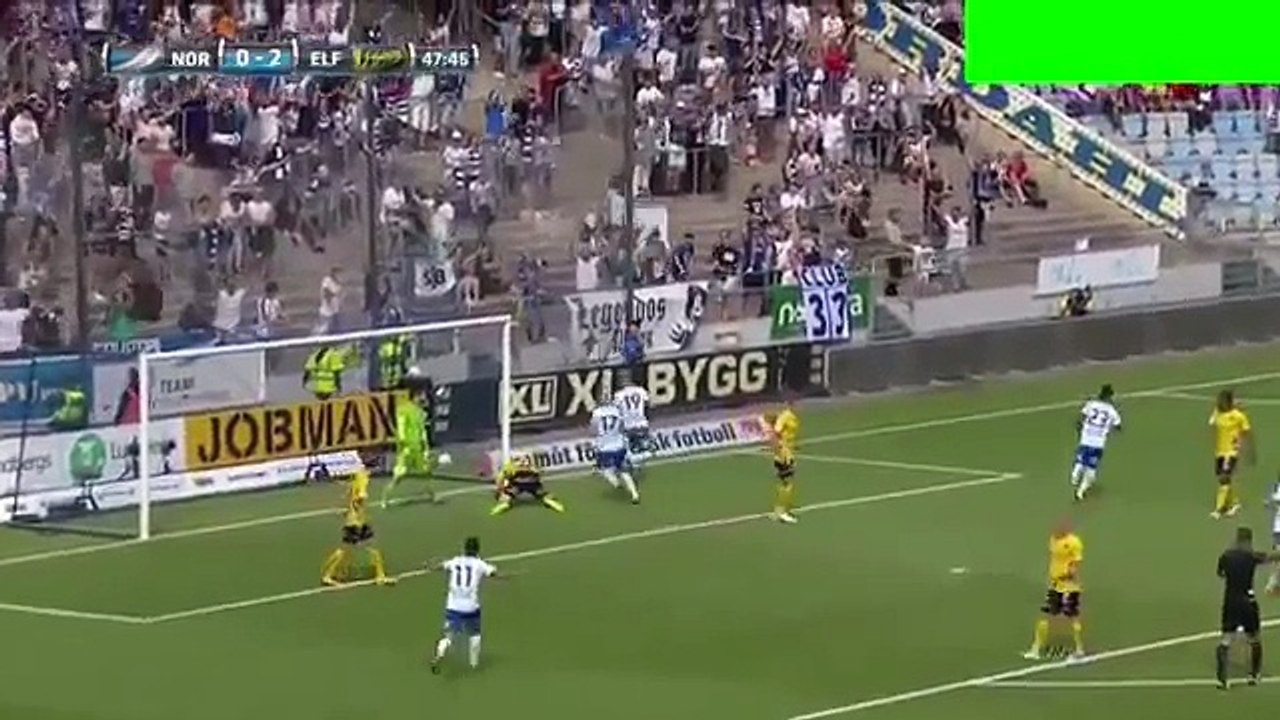 Norrkoping 1:2 Elfsborg (Swedish Allsvenskan 9 July 2017)