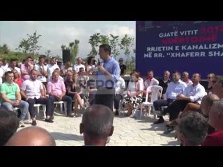 Report TV - Bilanci i punëve në Farkë, Veliaj: Në 2 vitet ardhshme fshati në fokus