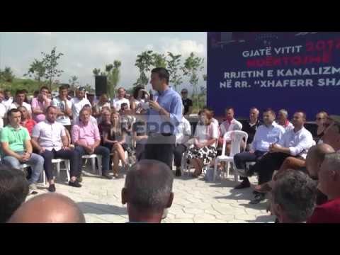 Report TV - Bilanci i punëve në Farkë, Veliaj: Në 2 vitet ardhshme fshati në fokus