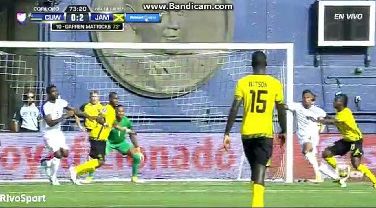 Romario Williams Goal ~ Curacao vs Jamaica 0-2