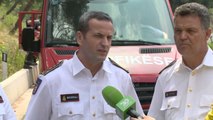 Zjarret, të qëllimshme. Zjarrfikësit: Duhen forca vullnetare - Top Channel Albania - News - Lajme