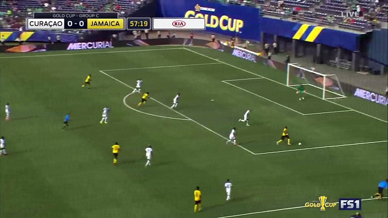 Garath McCleary Goal ~ Curacao vs Jamaica 0-1