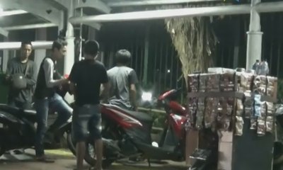 150 Petugas Kepolisian Lakukan Sterilisasi di Monas