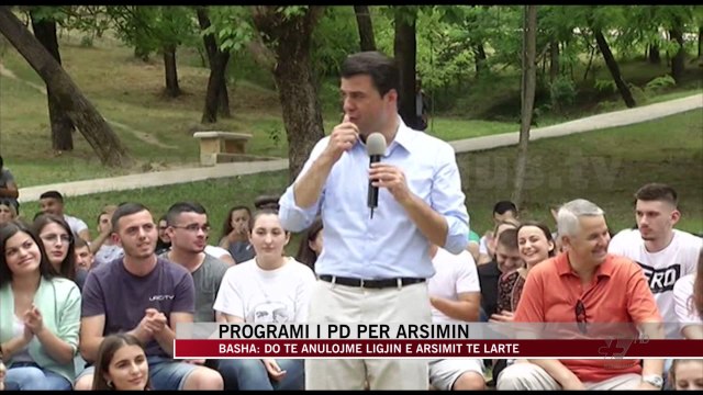 Programi i PD për arsimin - News, Lajme - Vizion Plus