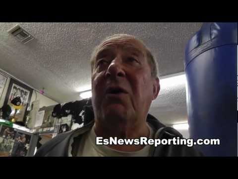 Bob Arum Bradley is doing well - bradley loves his grant gloves