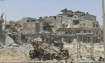 Pasukan Irak Selamatkan Korban Perang Mosul