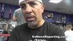 Joel Diaz on Amir Khan vs Julio Diaz Training Camp Update - EsNews Boxing