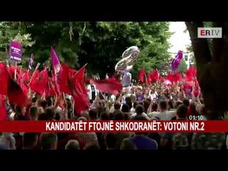 KANDIDATËT FTOJNË SHKODRANËT: VOTONI NR.2