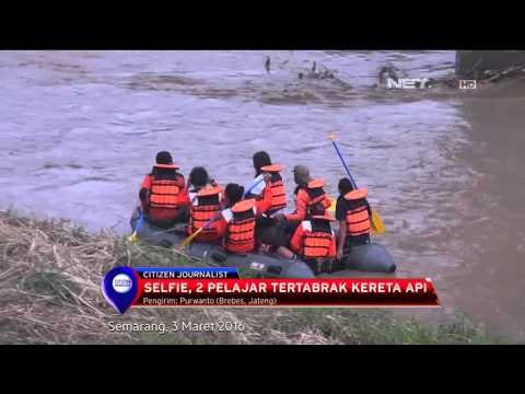 Selfie di Rel Kereta, Dua Orang Pelajar Tewas Tertabrak Kereta - NET24