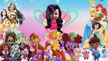 Niños para canción familia dedos de recogida con la señorita Katie Pony princesa Charlotte mo zemlyanichka