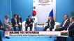 Moon discusses resolving North Korean nuclear issue and boosting economic cooperation with other leaders