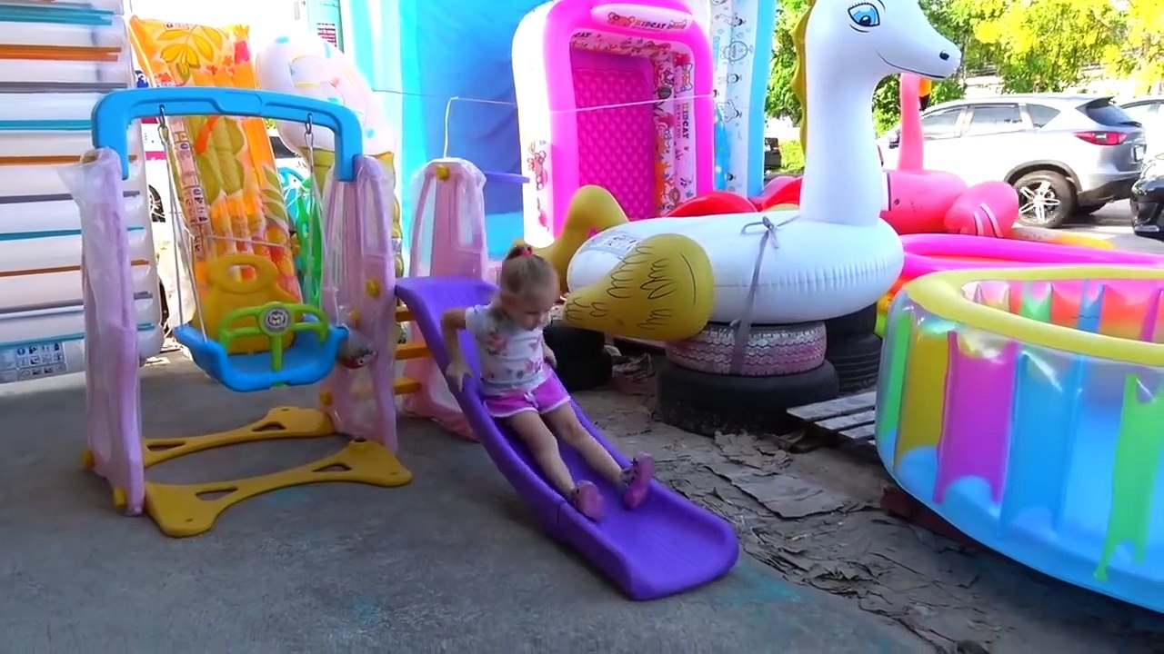 Bad Kid buy a new baby car Funny video for children, babies and toddlers Kids Songs