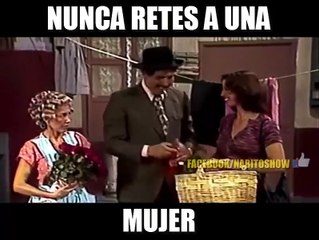 Nunca retes a una mujer