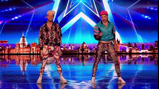 Lords Of Strut bring it back to the Eighties - Auditions Week 7 - Britain’s Got Talent 2017