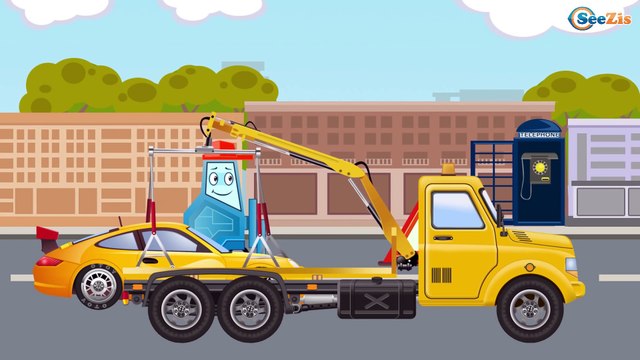 Мультфильмы для детей Дорожная Техника - Эвакуатор и другие Машинки - Мультики