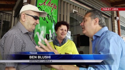 Blushi fushatë me të rinjtë në furgon