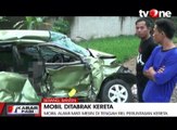 Dua Orang Pengendara Minibus Tewas Ditabrak Kereta