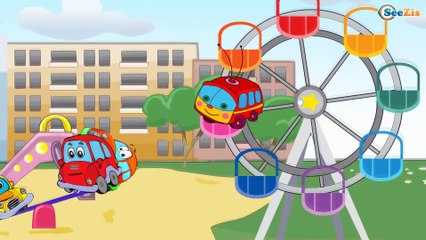 Grúa, Excavadora, Camión - Coches para niños. Capitulos Completos - Caricaturas de Carros