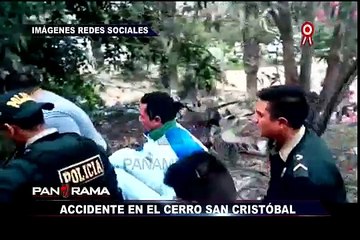 Tragedia en Cerro San Cristobal: así fue el rescate de los heridos