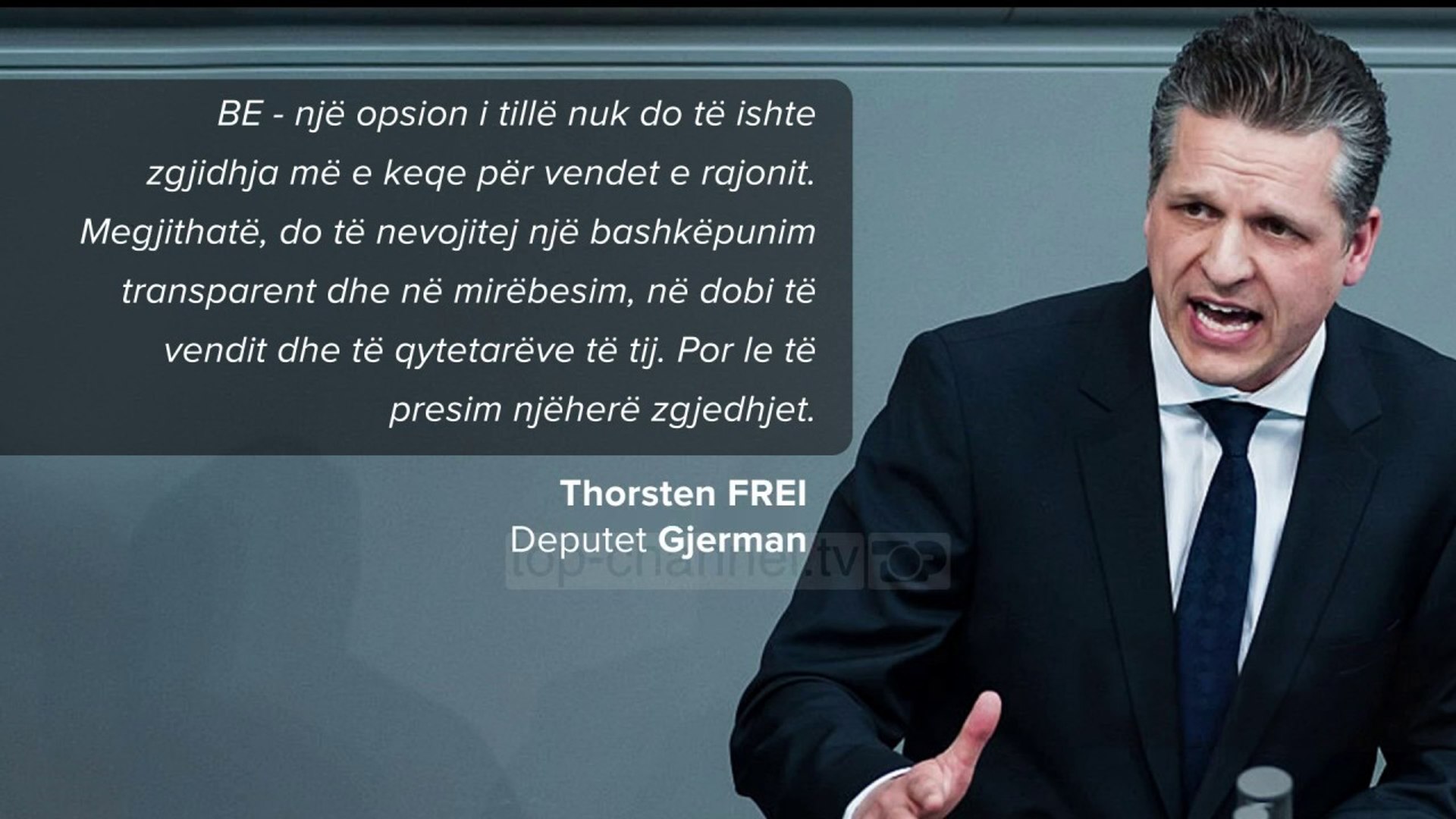 Gjermanëve u pëlqen marrëveshja - Top Channel Albania - News - Lajme