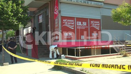 Reagime për eksplozivin në zyrën e LSI në Durrës