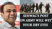 Virender Sehwag's tribute to Indian soldiers will win your hearts | Oneindia News
