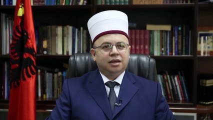 URIMI PER FESTEN E BAJRAMIT, KREU I KOMUNITETIT MUSLIMAN SKENDER BRUCAJ MESAZH EDHE PER ZGJEDHJET LA