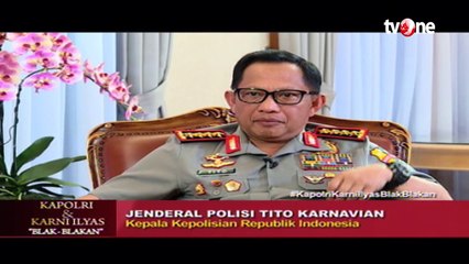 Karni Ilyas & Kapolri "Blak-Blakan" soal Teroris dan Khilafah
